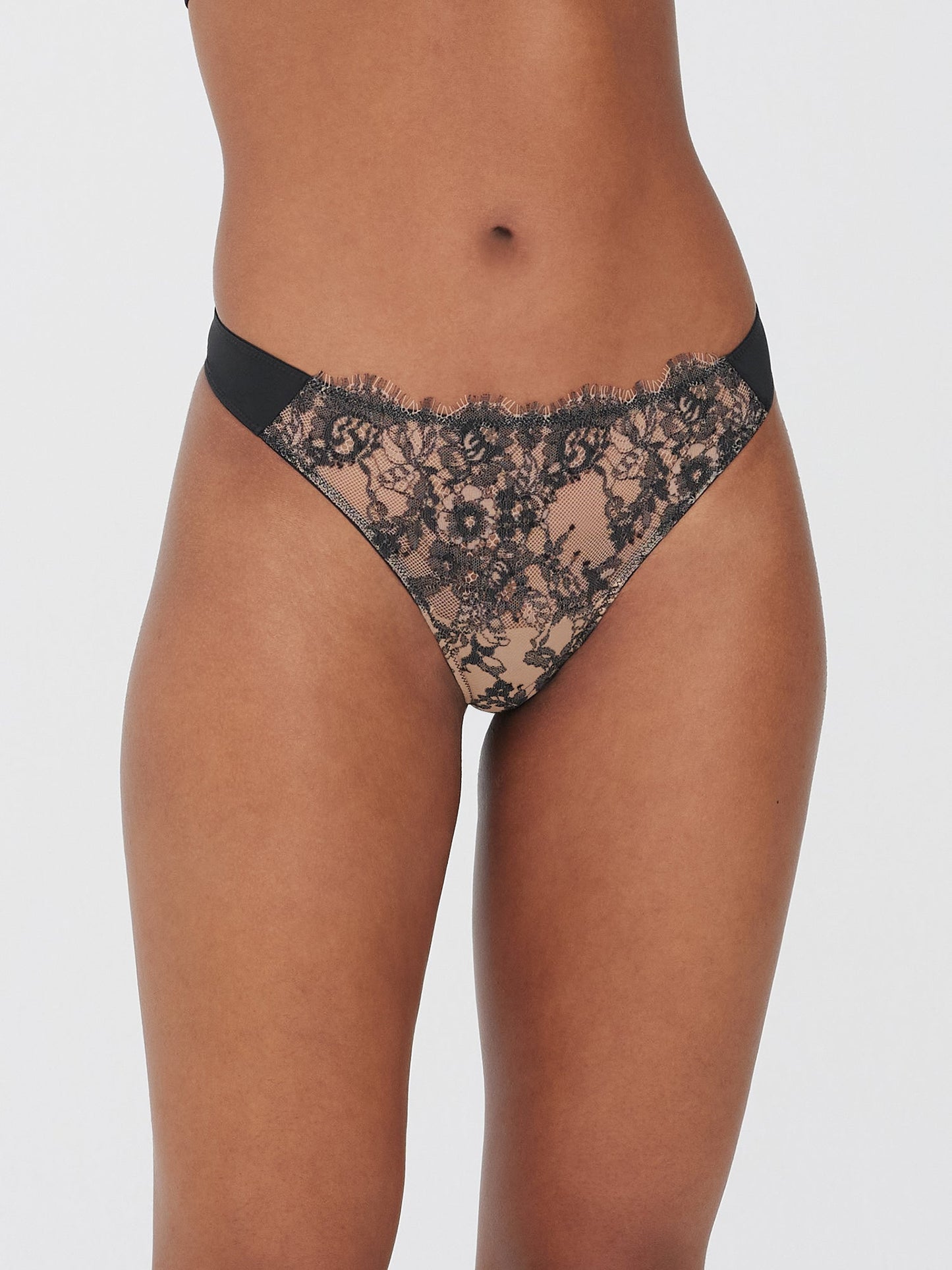 Entice Front Lace Thong