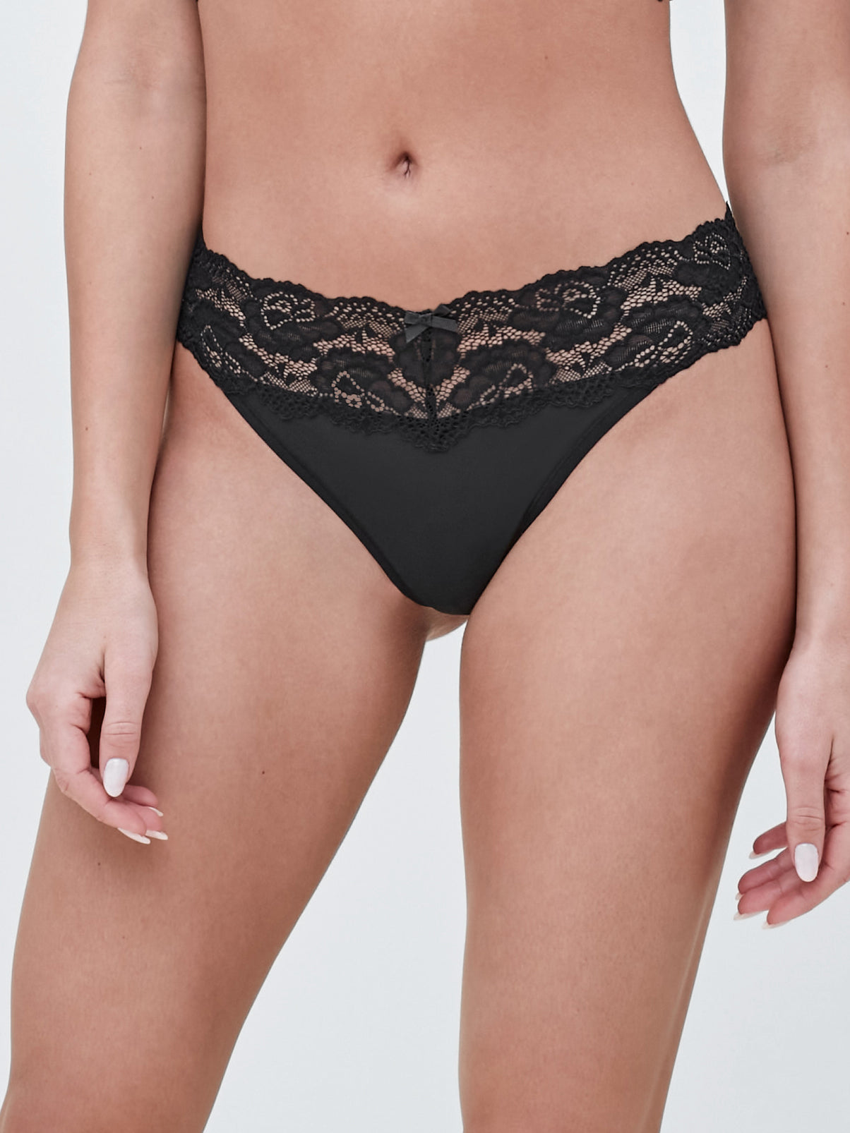 Goddess Lace Trim Thong 3-Pack - FINAL SALE
