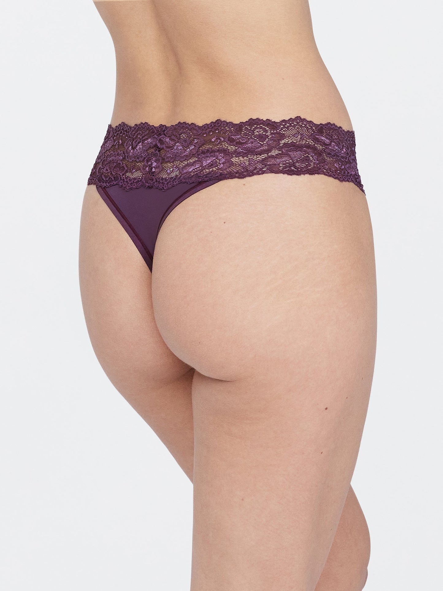 Goddess Lace Trim Thong 3-Pack - FINAL SALE