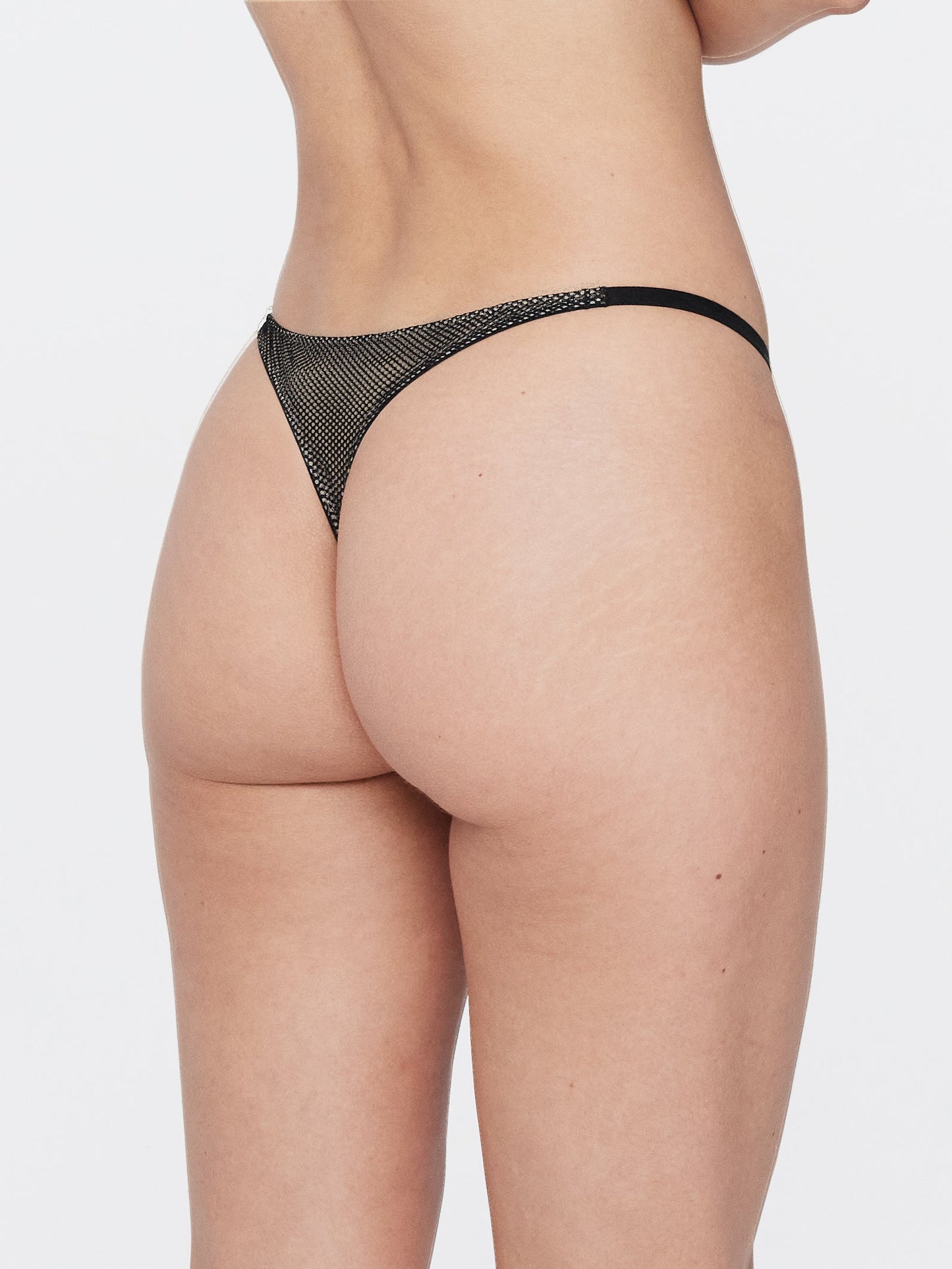 Mischief Fishnet Mesh String Thong