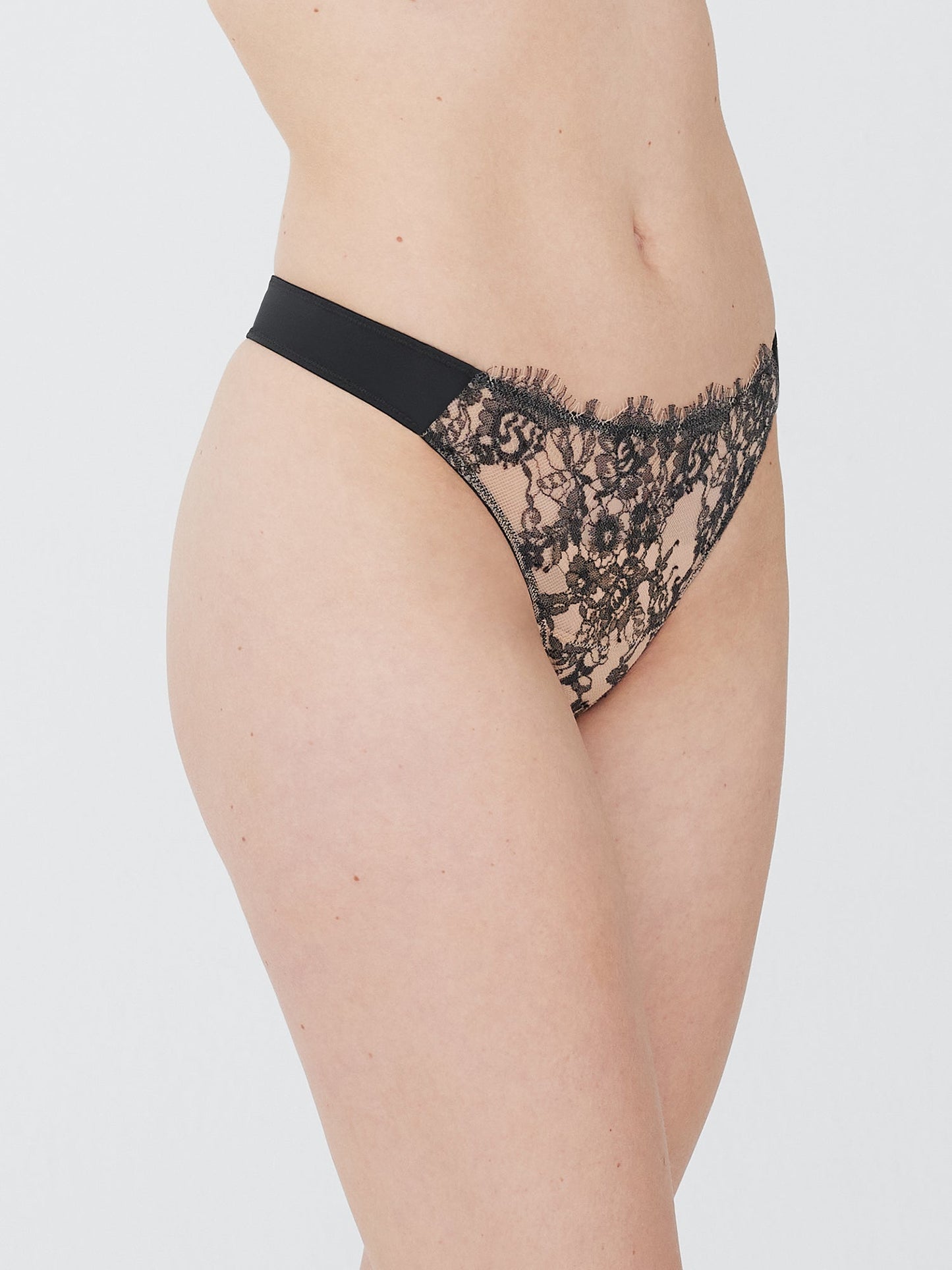 Entice Front Lace Thong