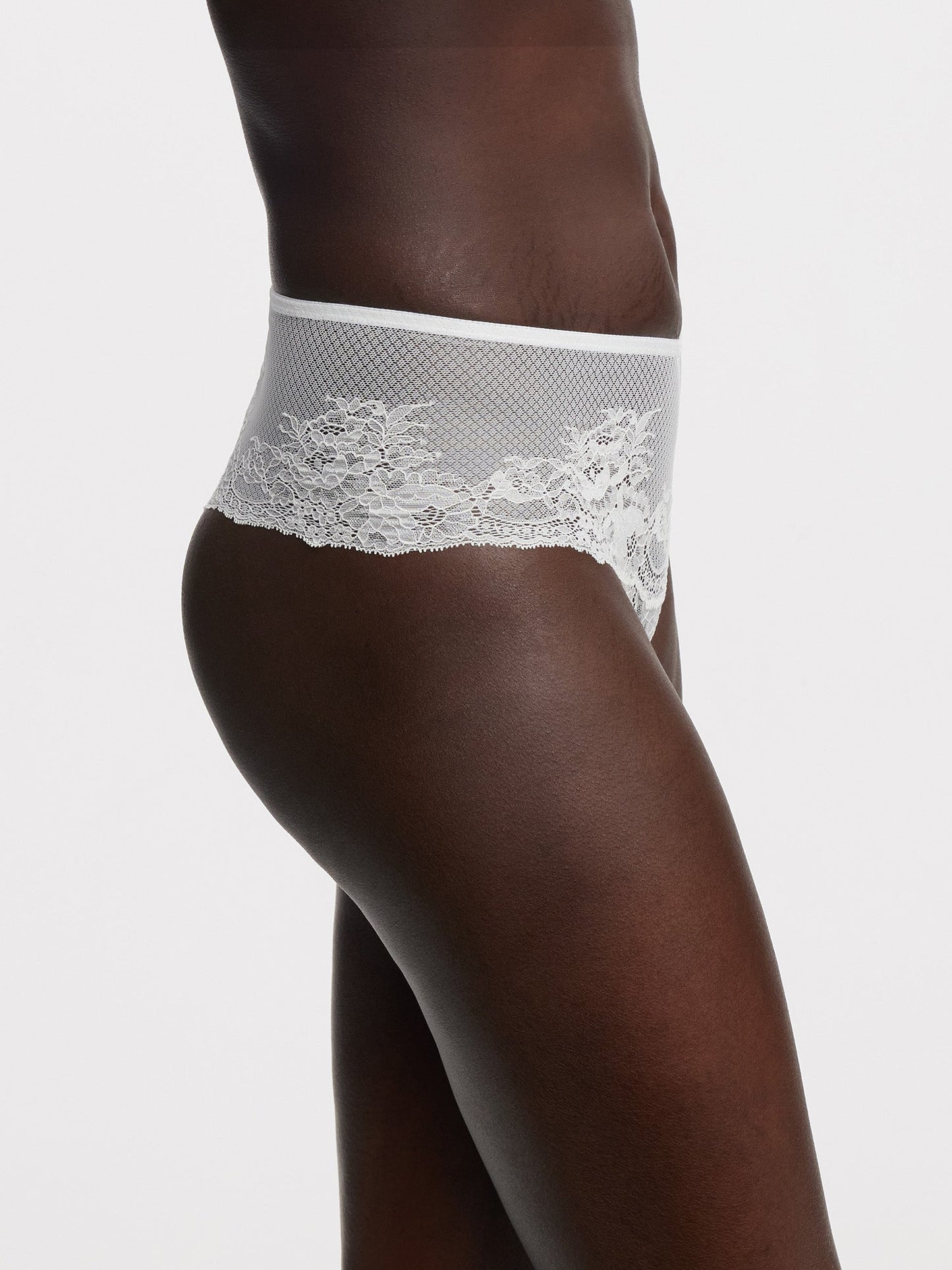 Flaunt Lace High Waist Thong - FINAL SALE