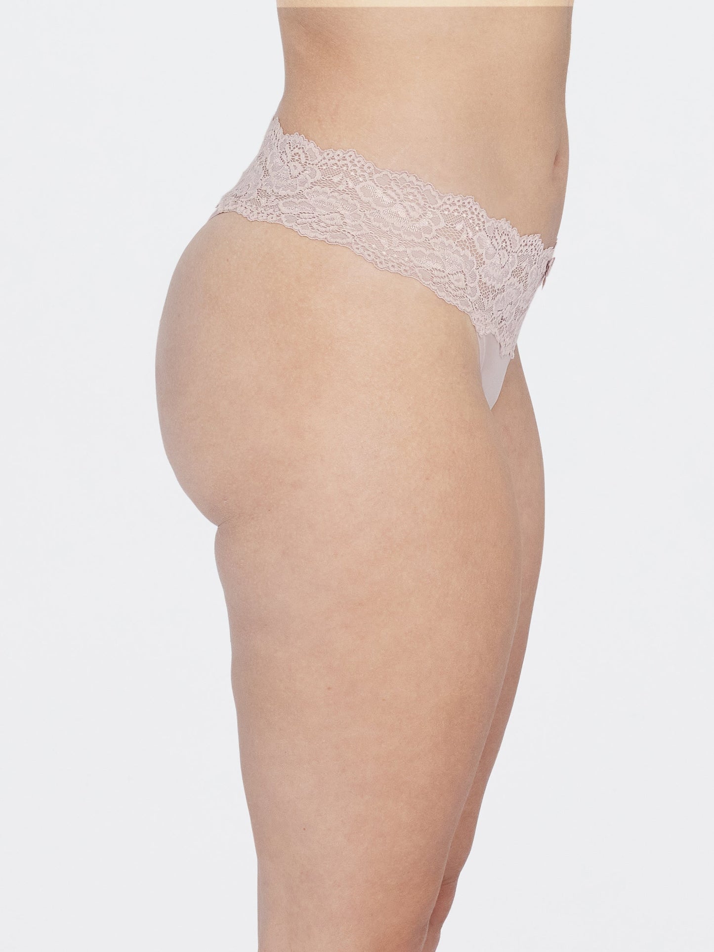 Goddess Lace Trim Thong