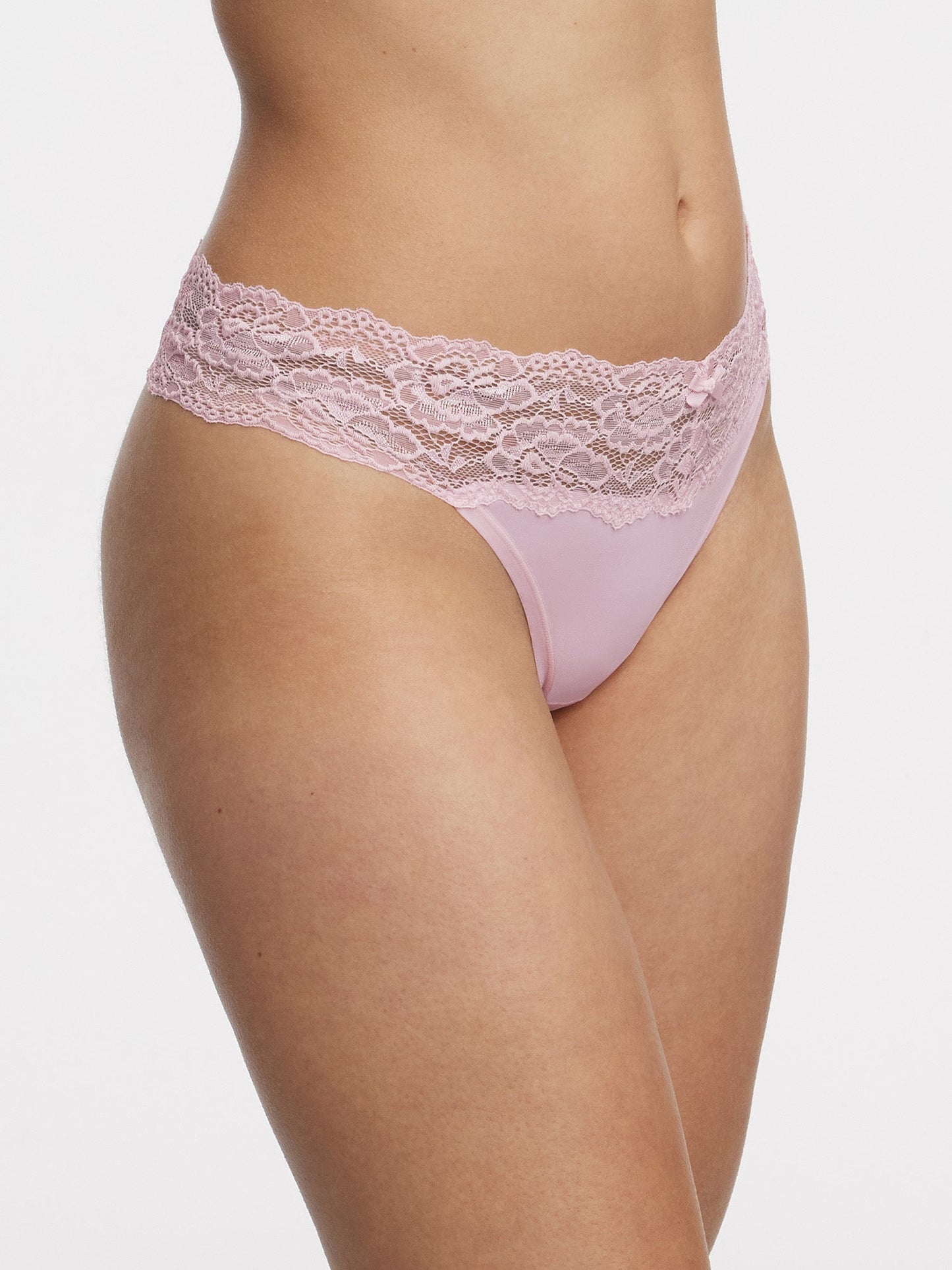 Goddess Lace Trim Thong