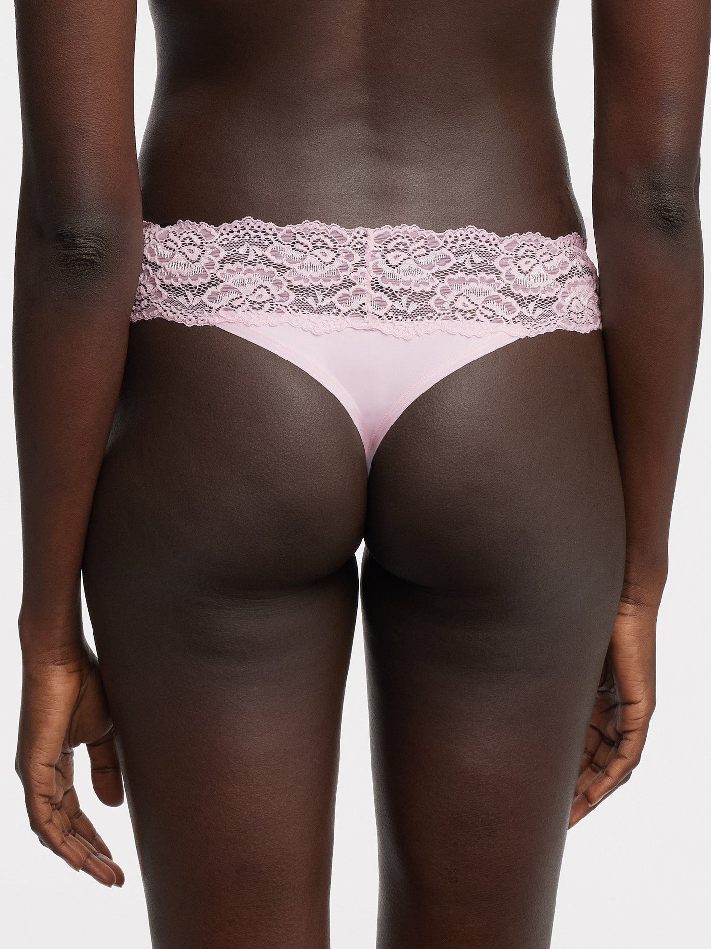 Goddess Lace Trim Thong