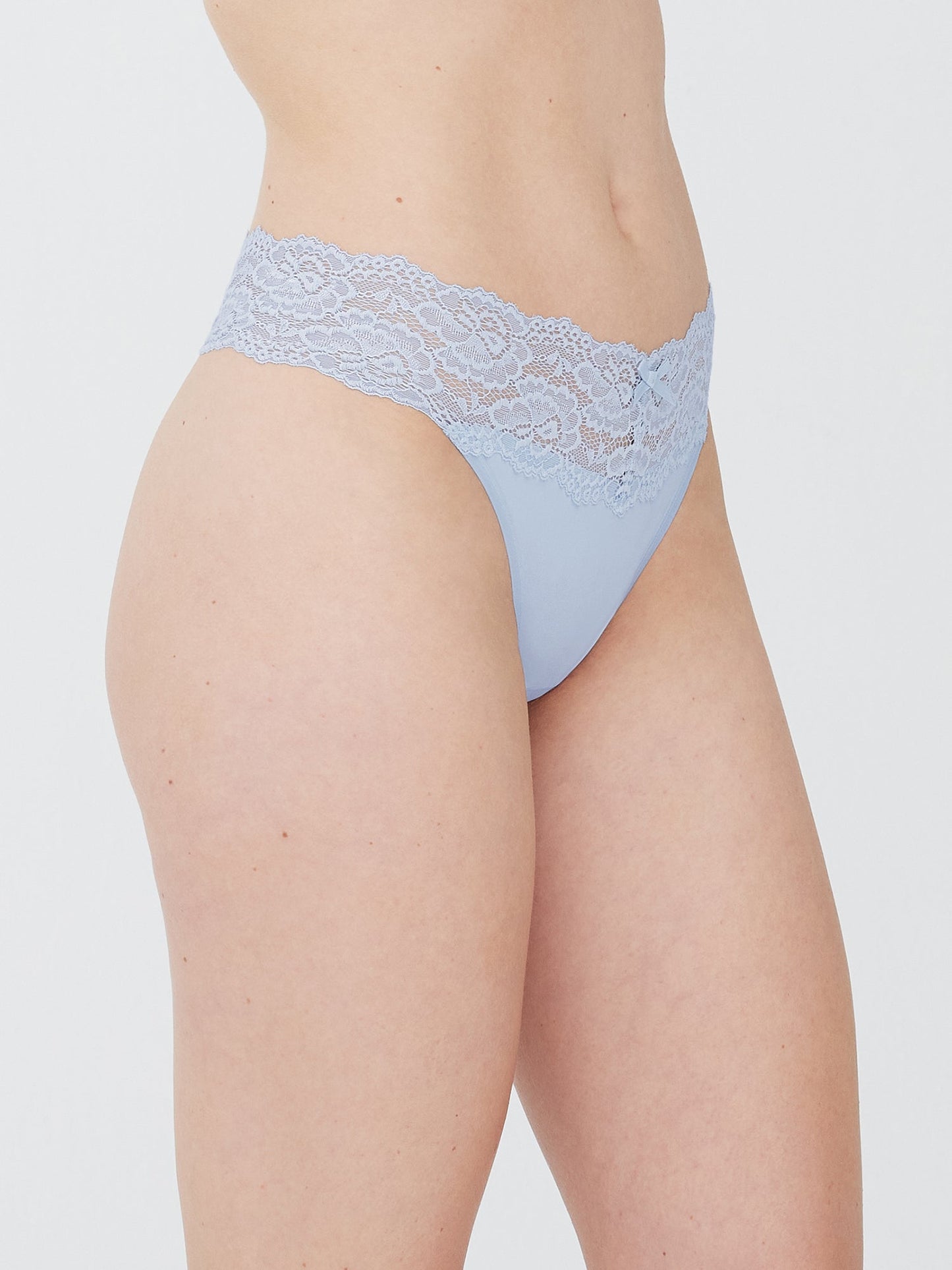 Goddess Lace Trim Thong 3 Pack - FINAL SALE