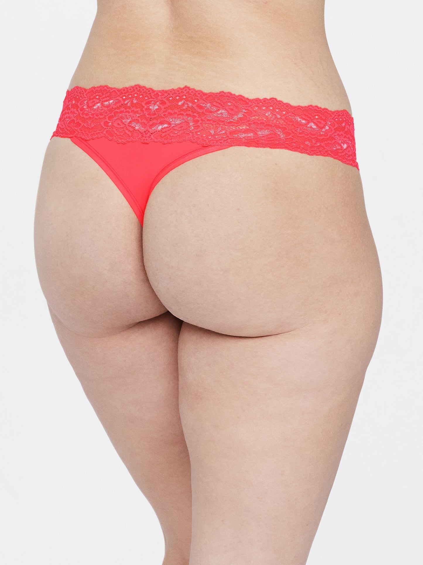 Goddess Lace Trim Thong 3-Pack