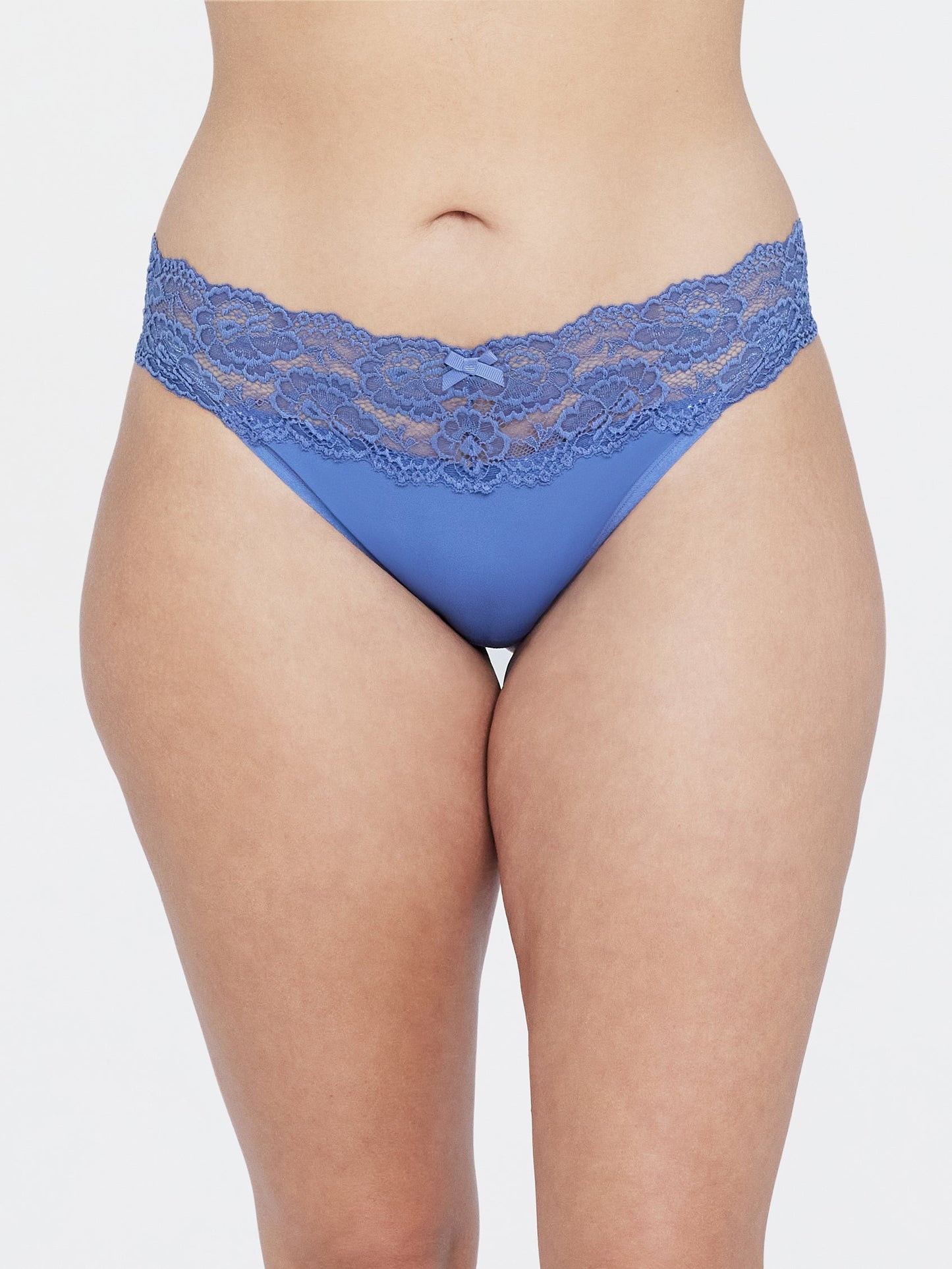 Goddess Lace Trim Thong - FINAL SALE