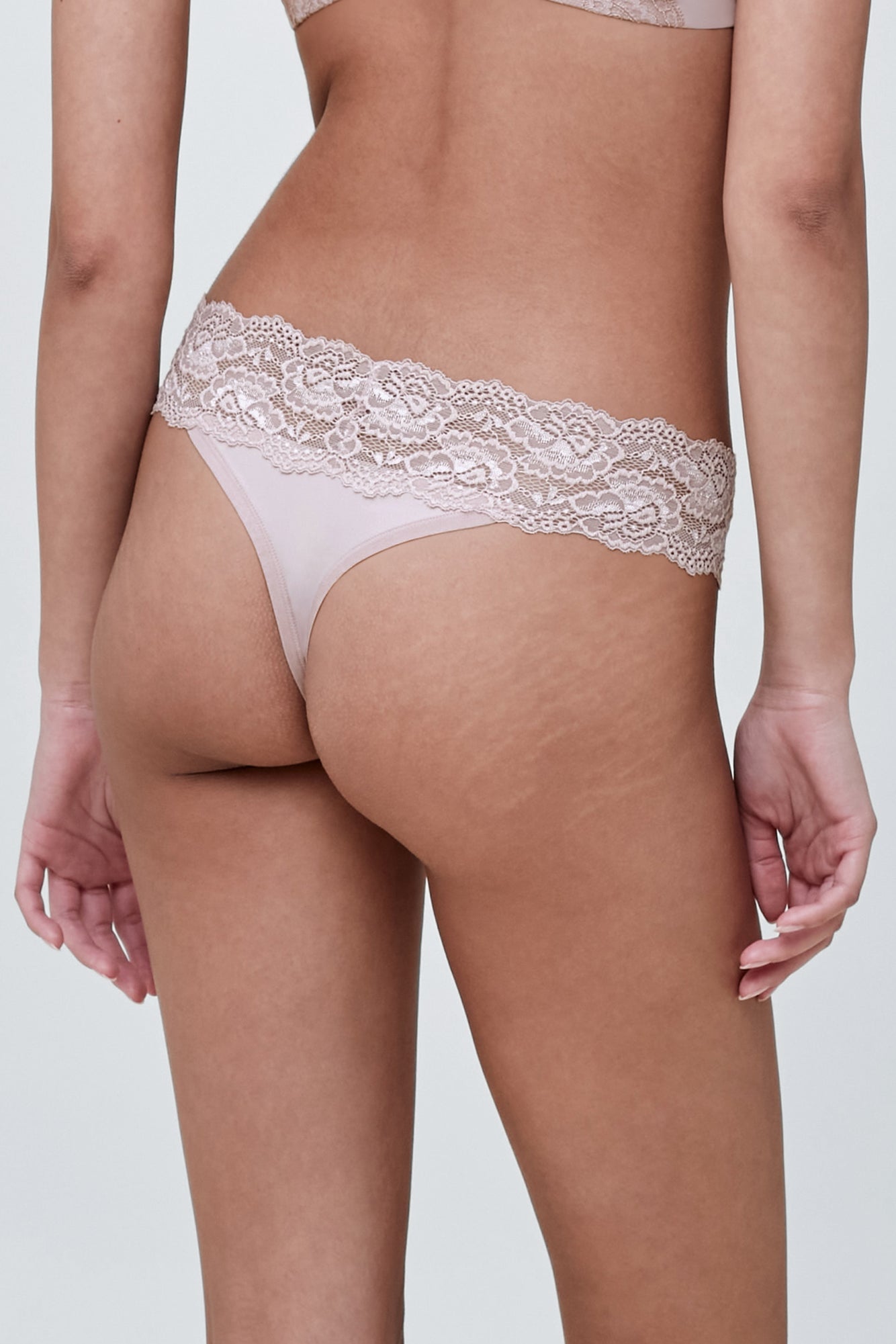 Goddess Lace Trim Thong 3-Pack - FINAL SALE