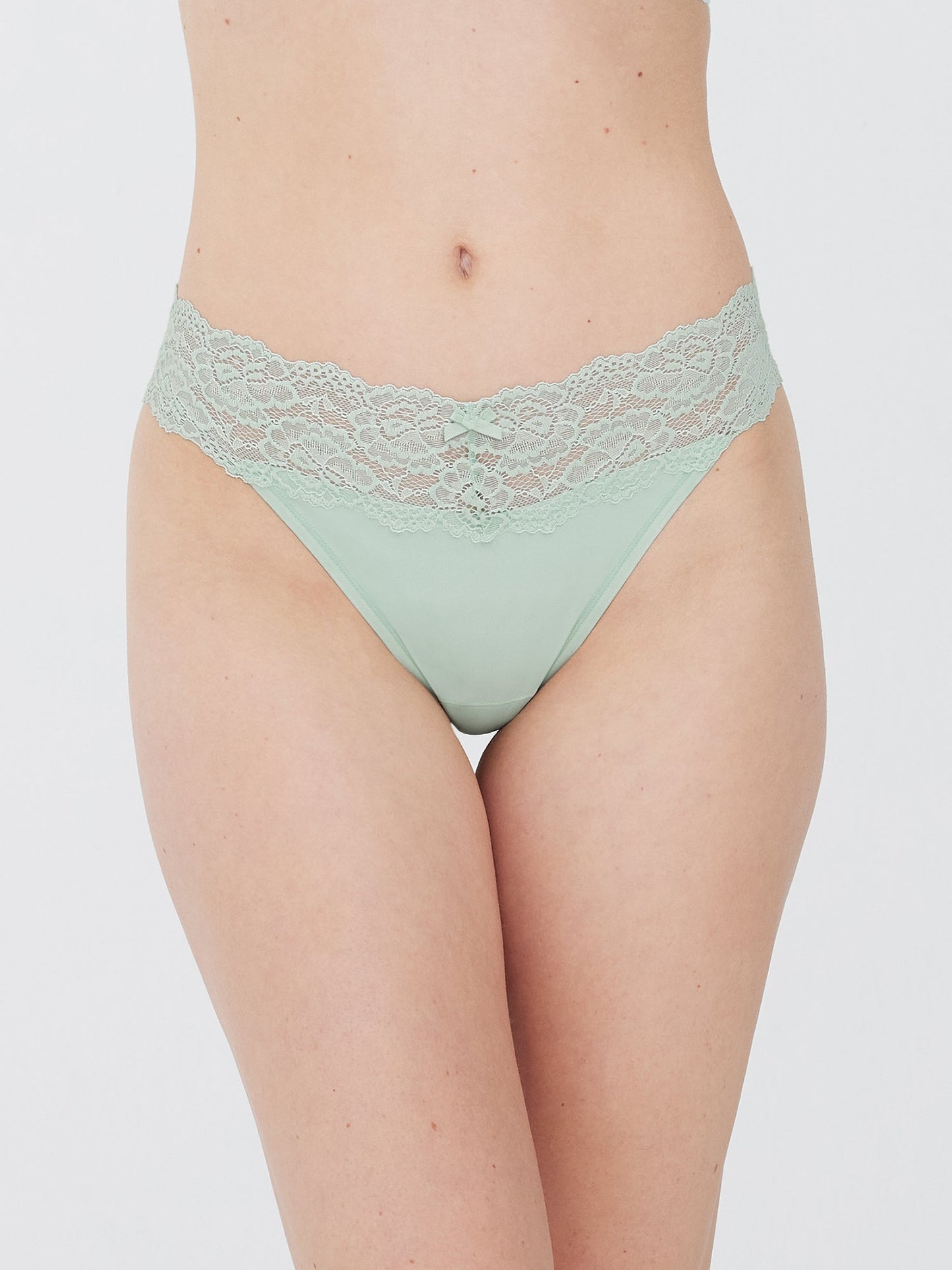 Goddess Lace Trim Thong 3 Pack - FINAL SALE