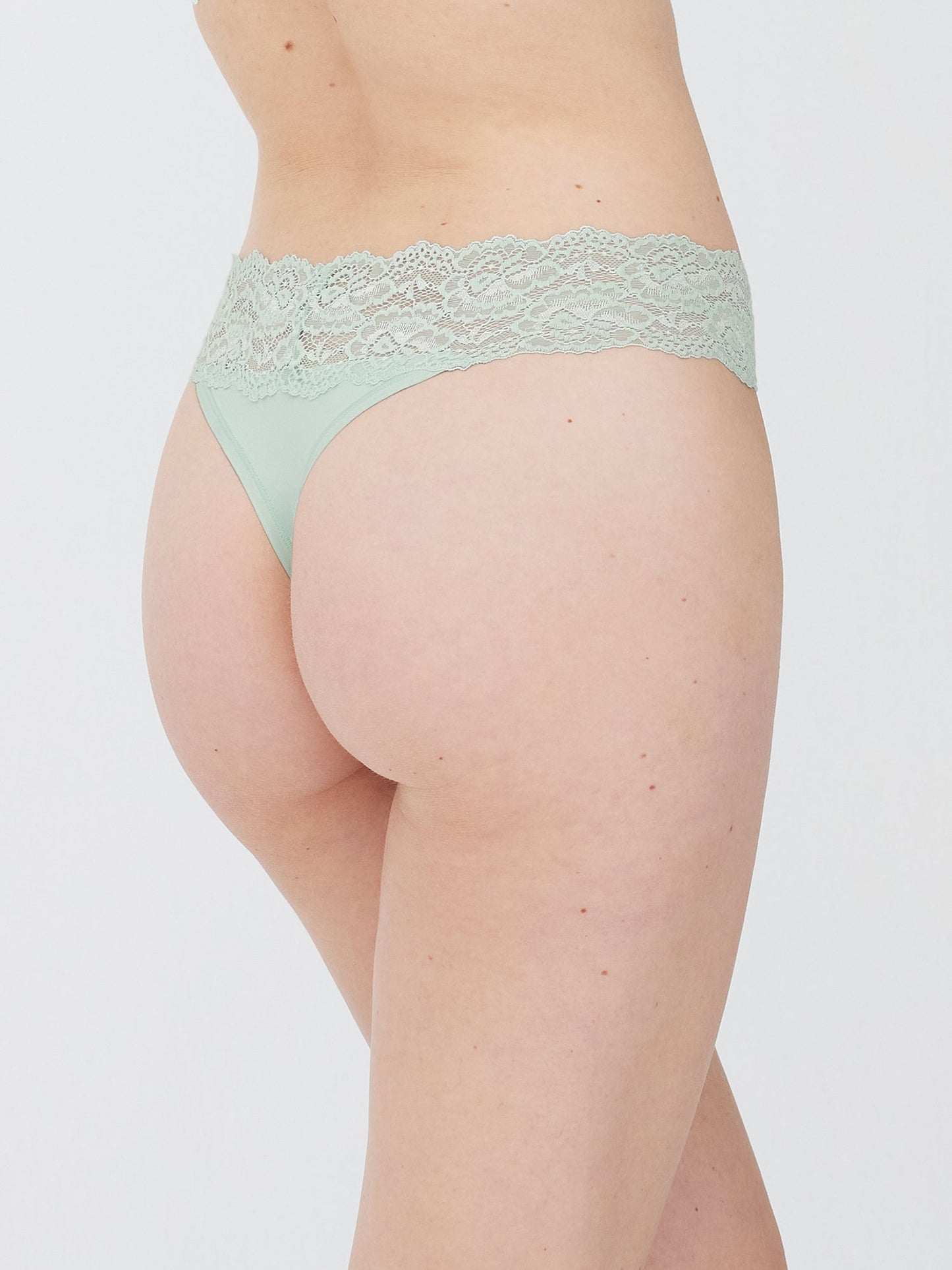 Goddess Lace Trim Thong 3 Pack - FINAL SALE