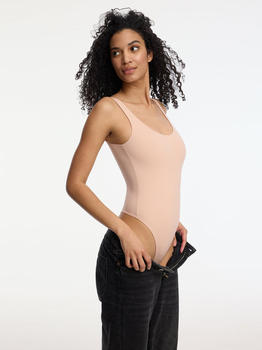Insider Scoop Neck Tank Bodysuit