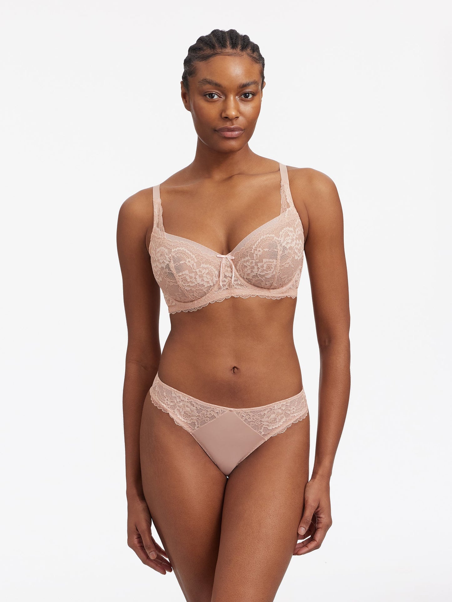 Minx Lace Trim Thong