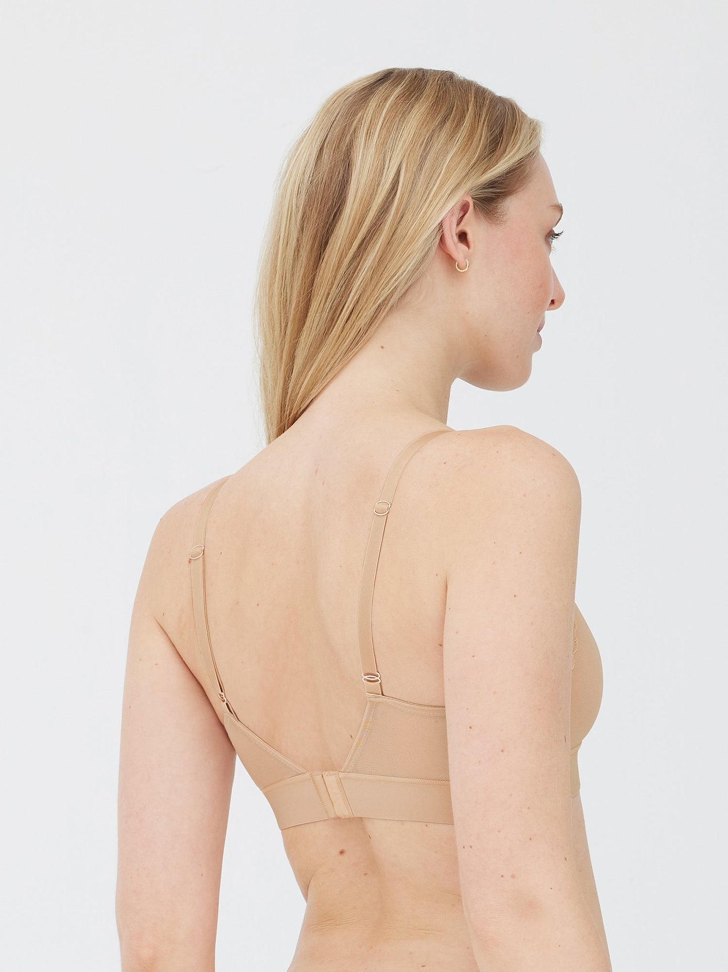 Passion Mesh Plunge Wireless Bra