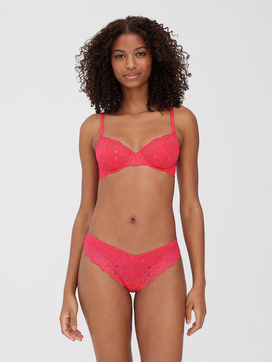 Smitten Eyelet High Cut Chikini - FINAL SALE