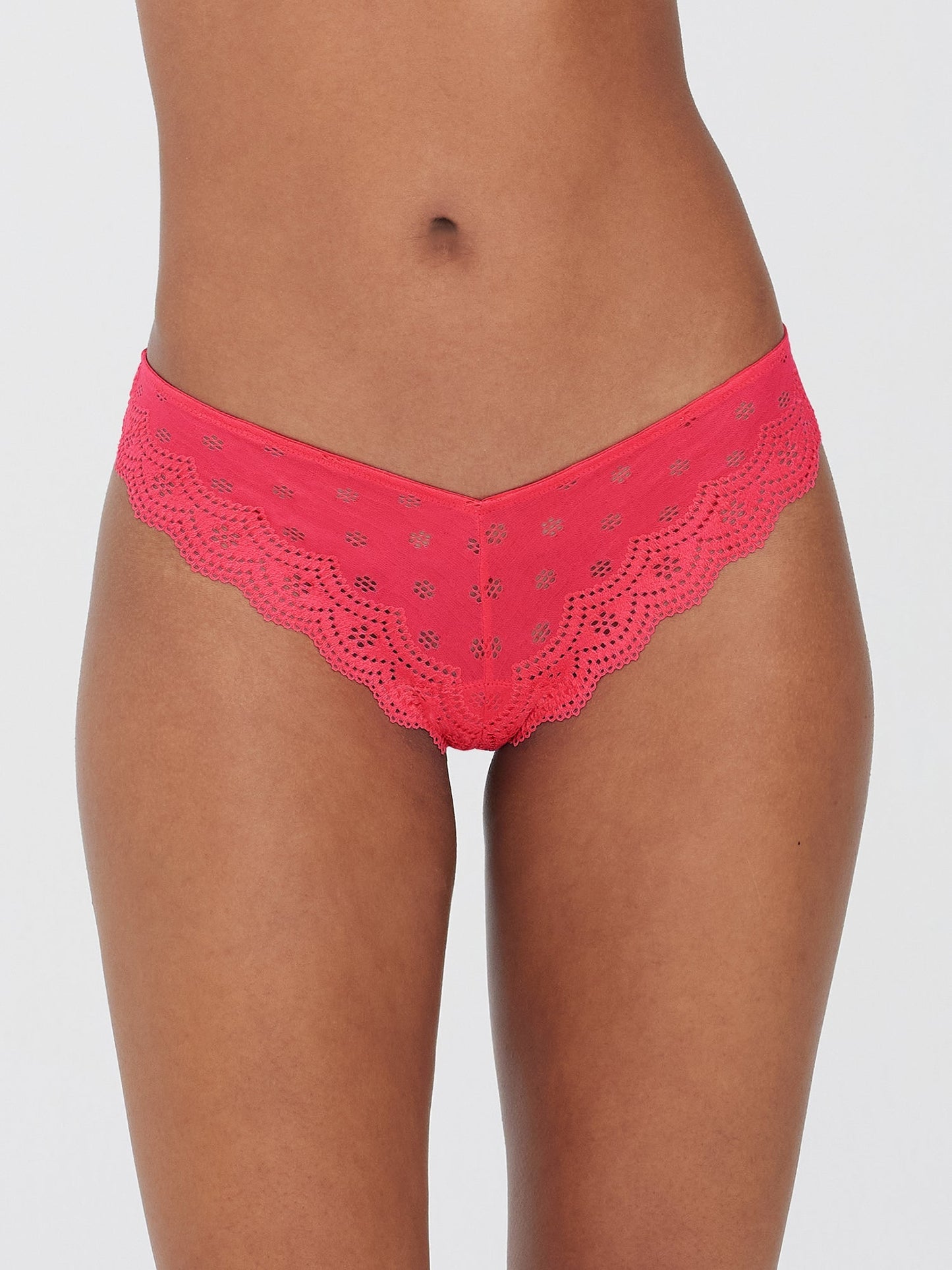 Smitten Eyelet High Cut Chikini - FINAL SALE