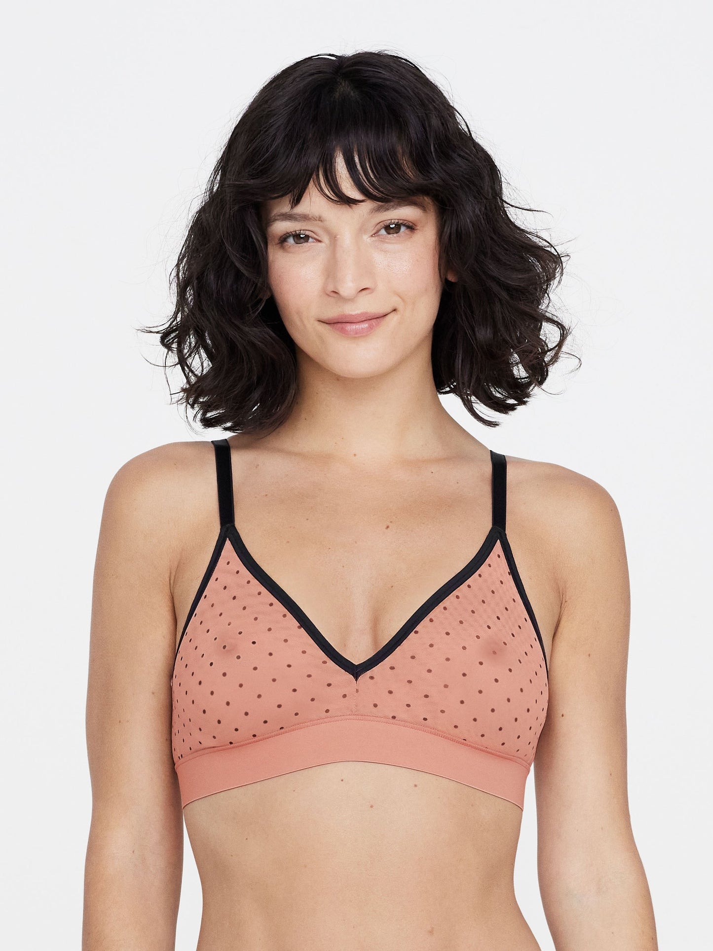 Spellbound Sheer Plunge Wireless Bra