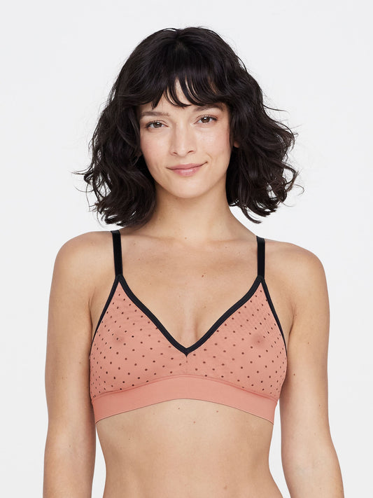 Spellbound Sheer Plunge Wireless Bra